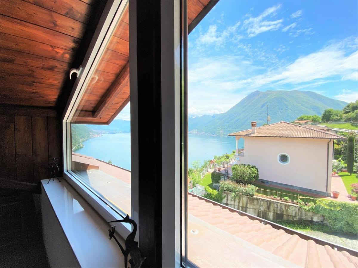 Apartamento La Rondinella - Loft With Fantastic View On Lake Como Argegno Exterior foto